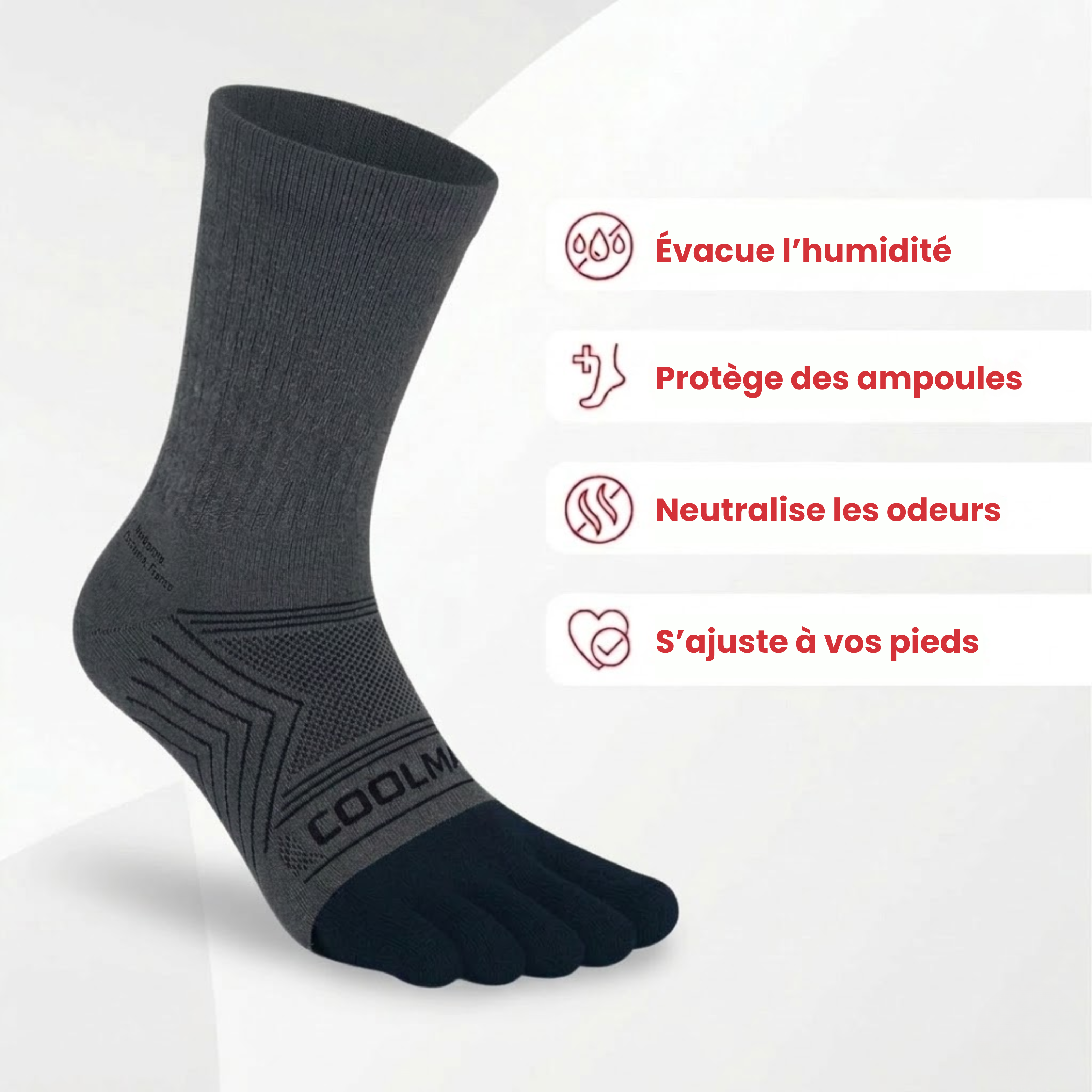 COOLMAX - Hauteur mi-mollet